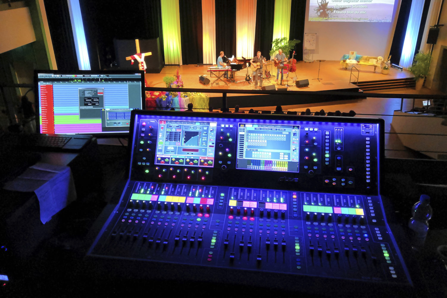 Tontechnik Front of House Gästezentrum Schönblick mit dLive S500